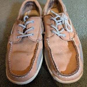 Men's Tan Boat Shoes